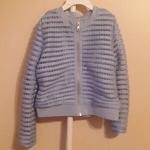Kidpik Light Blue Kids Zip up Light Jacket 4T/5T